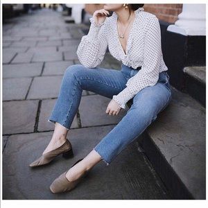 NWT Polka Dot Blouse